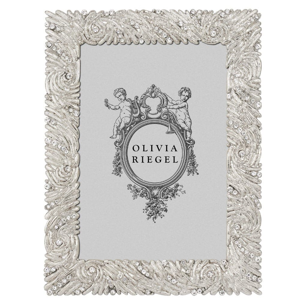 Olivia Riegel Silver Marina 5" x 7" Frame Picture Frames Olivia Riegel 