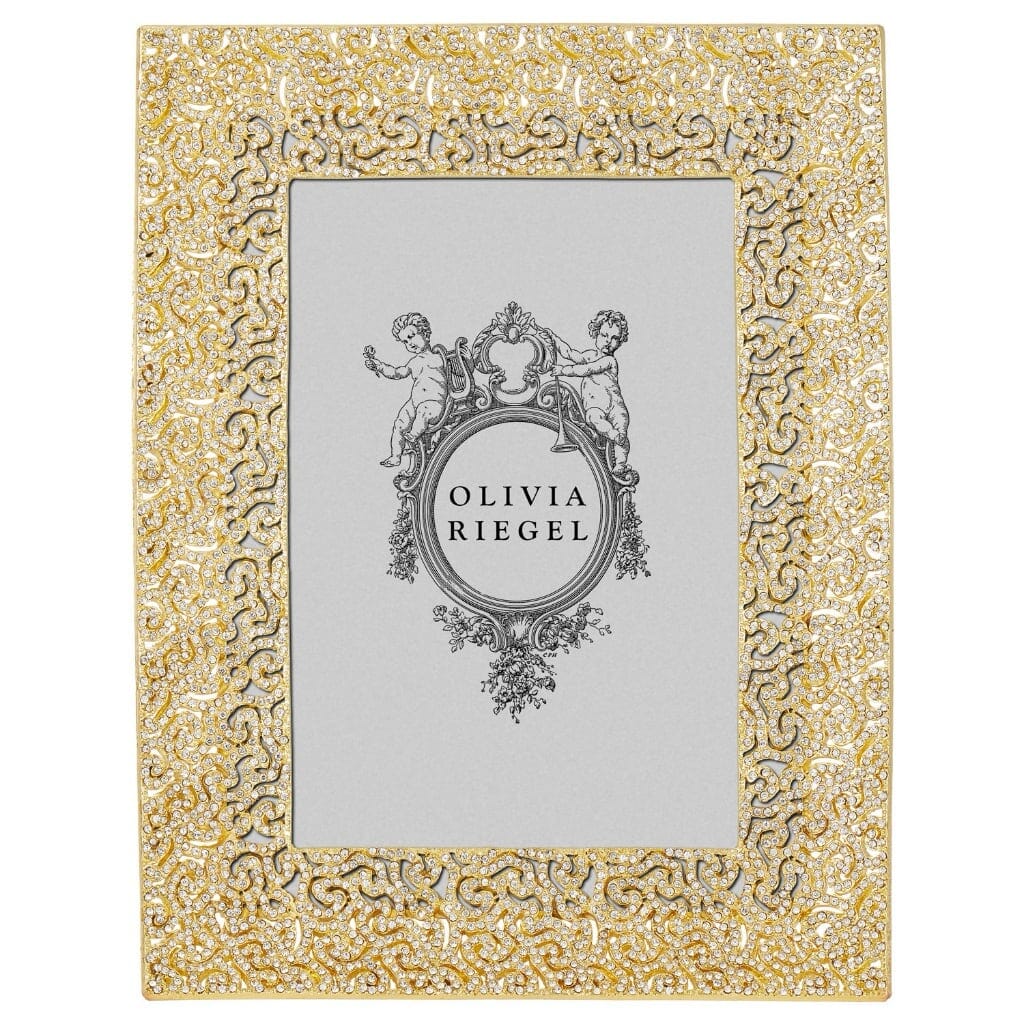 Olivia Riegel Gold Biarritz 5" x 7" Frame Picture Frames Olivia Riegel 