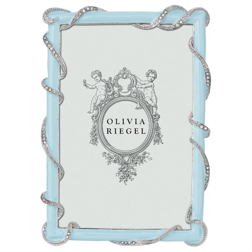 Olivia Riegel Baby Blue Harlow 4" x 6" Frame Picture Frames Olivia Riegel 