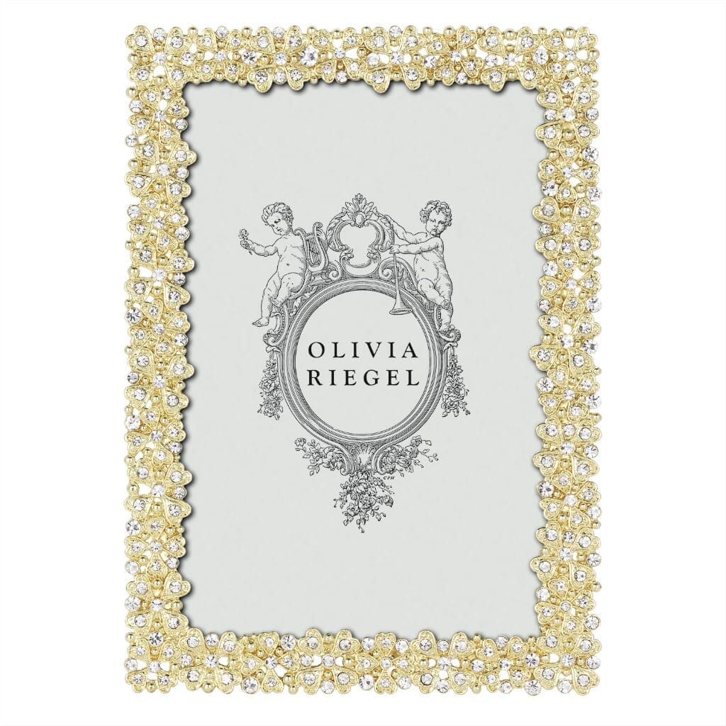 Olivia Riegel Gold Evie 4" x 6" Frame Picture Frames Olivia Riegel 