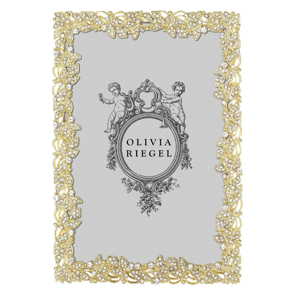 Olivia Riegel Gold Lottie 4" x 6" Frame Picture Frames Olivia Riegel 