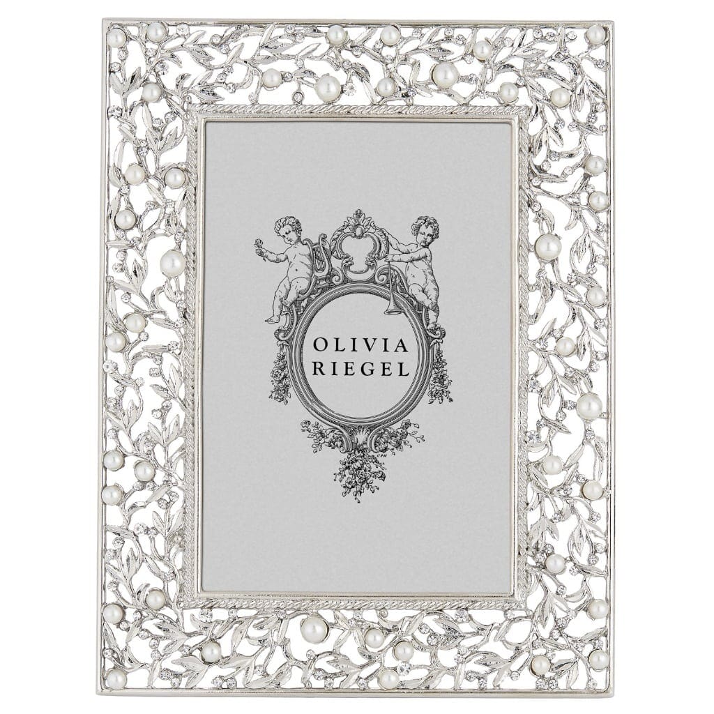 Olivia Riegel Silver Eleanor 4" x 6" Frame Picture Frames Olivia Riegel 