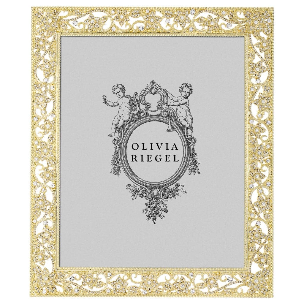 Olivia Riegel Gold Flora 8" x 10" Frame Picture Frames Olivia Riegel 