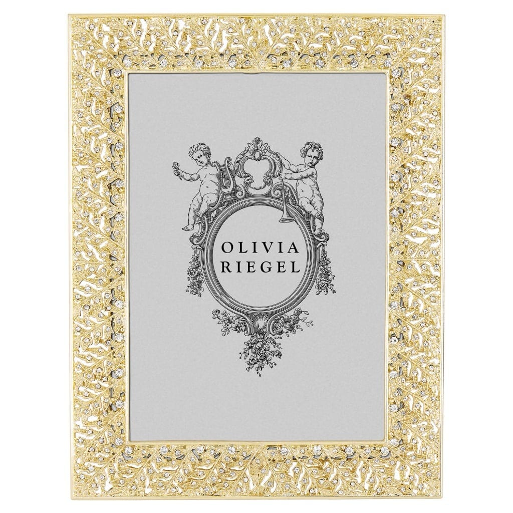 Olivia Riegel Gold Florence 5" x 7" Frame Picture Frames Olivia Riegel 