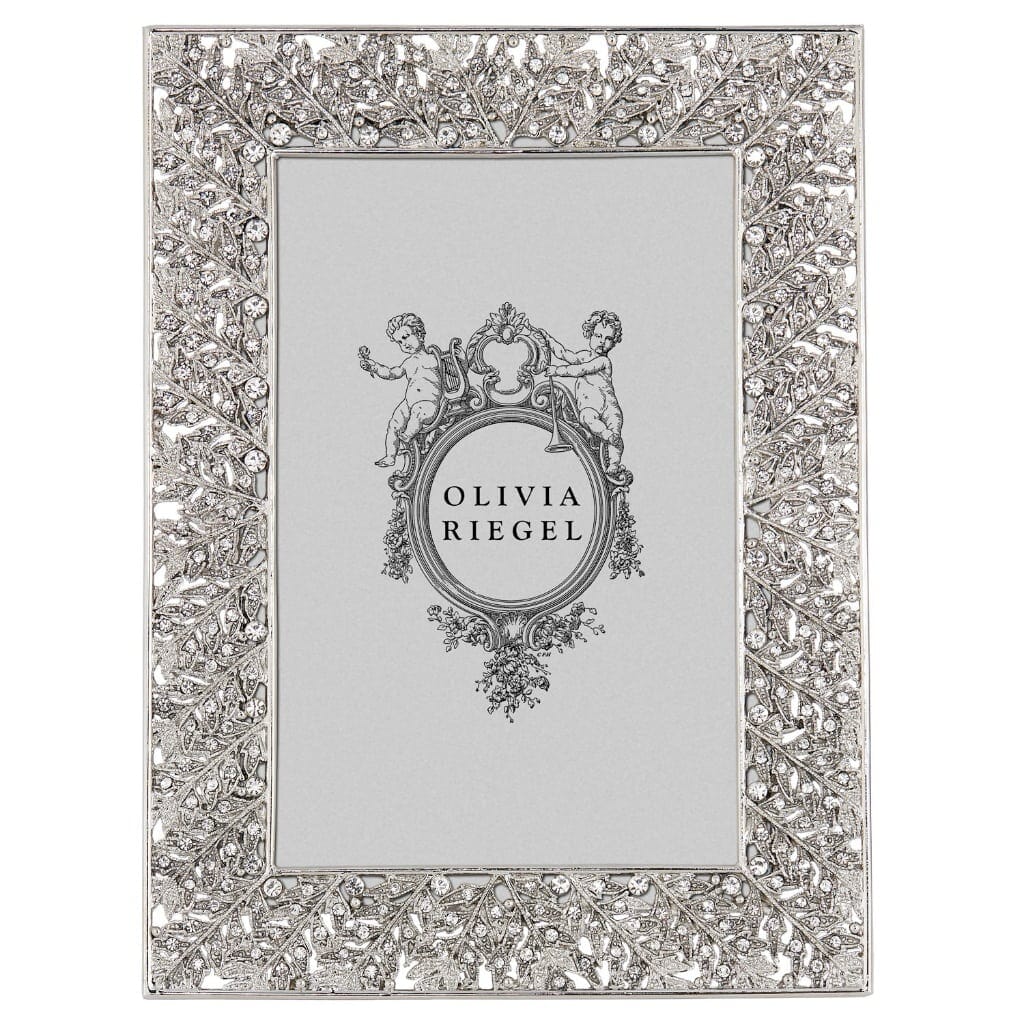 Olivia Riegel Silver Florence 4" x 6" Frame Picture Frames Olivia Riegel 