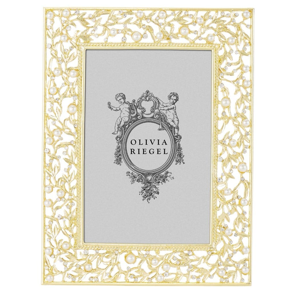 Olivia Riegel Gold Eleanor 4" x 6" Frame Picture Frames Olivia Riegel 