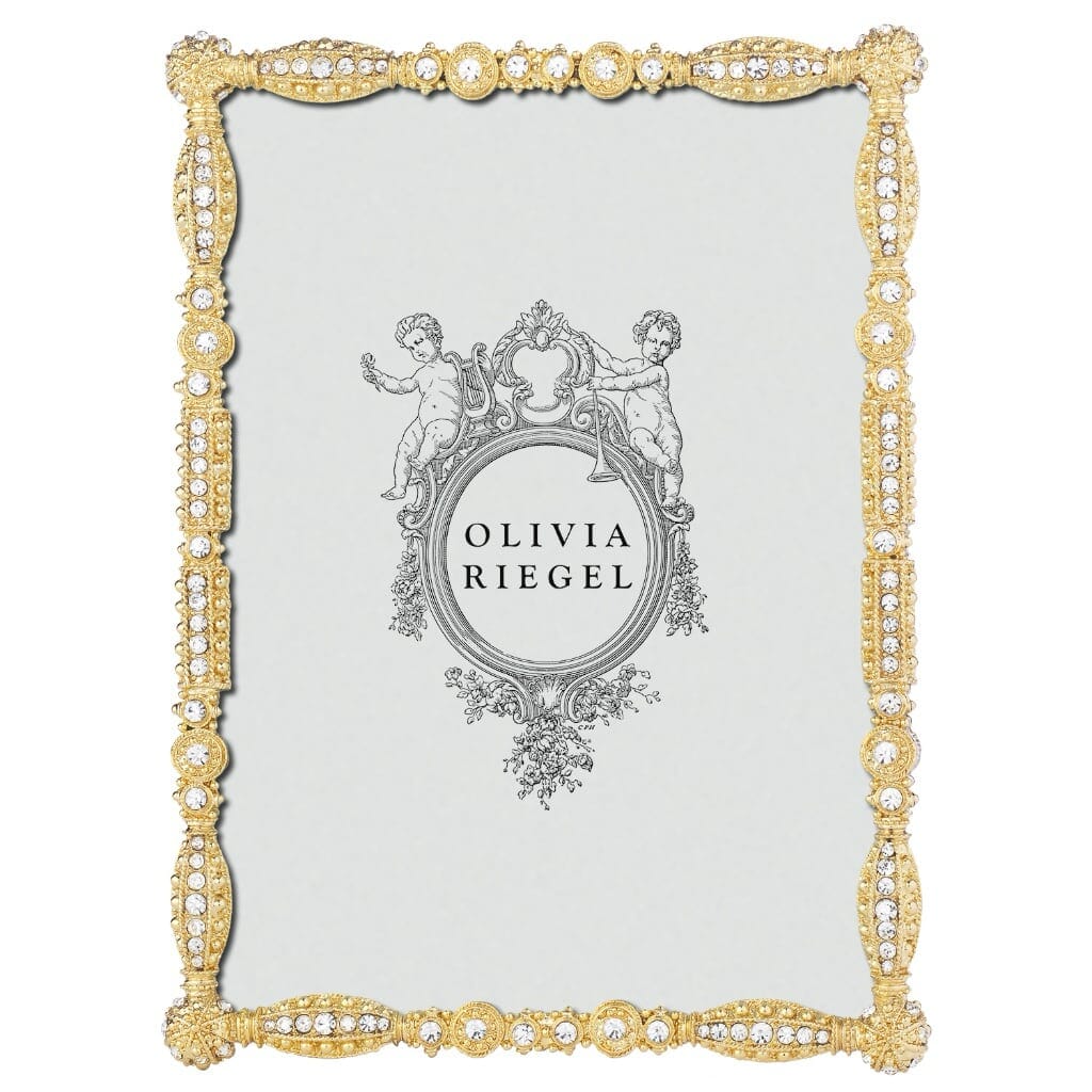 Olivia Riegel Gold Asbury 5" x 7" Frame Picture Frames Olivia Riegel 