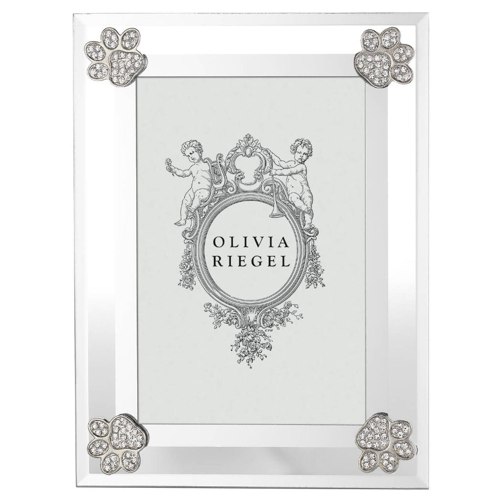 Olivia Riegel Paw Print 4" x 6" Frame Picture Frames Olivia Riegel 