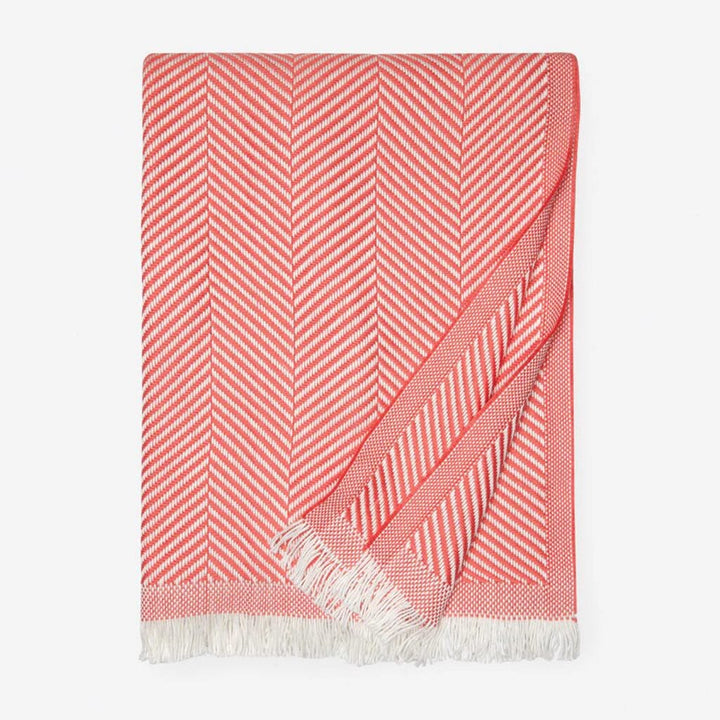 Sferra Costa Throw 50" x 70" Throws Sferra CORAL 