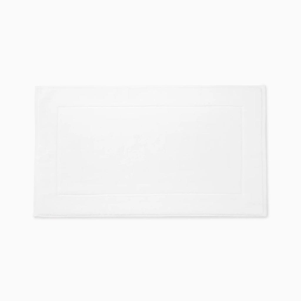 Sferra Cielo Tub Mat 20" x 35" Bath Linens Sferra WHITE 