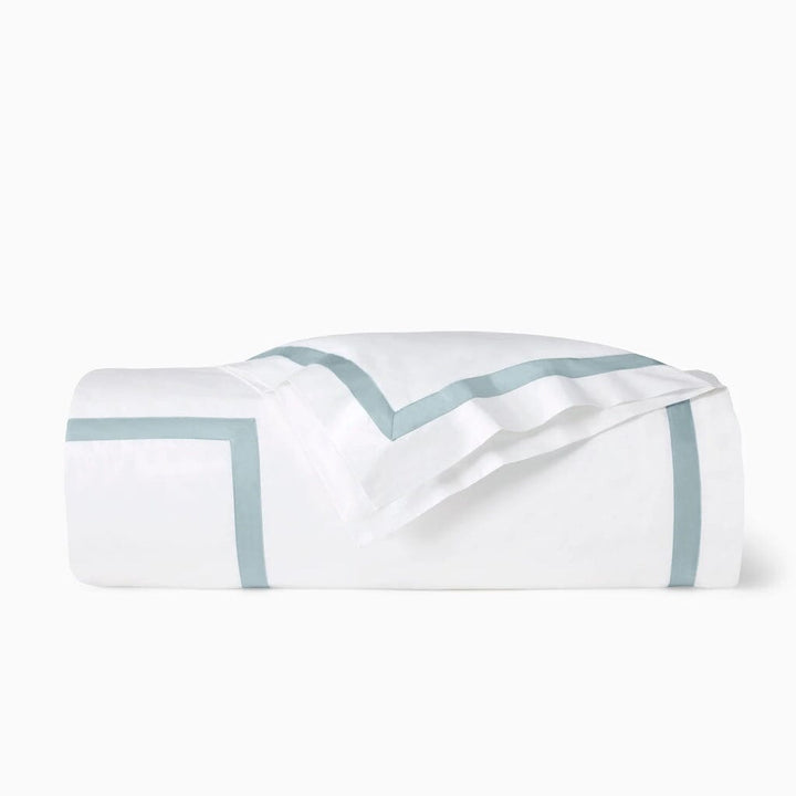 Sferra Estate Full/Queen Duvet Cover 88" x 92" Bedding Sferra WHITE/POOLSIDE 