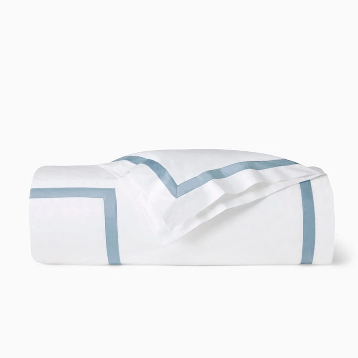 Sferra Estate King Duvet Cover 106" x 92" Bedding Sferra WHITE/SEA 