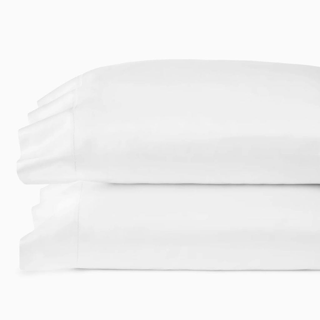 Sferra Giotto King Pillow Case 22" x 42" Bedding Sferra WHITE 