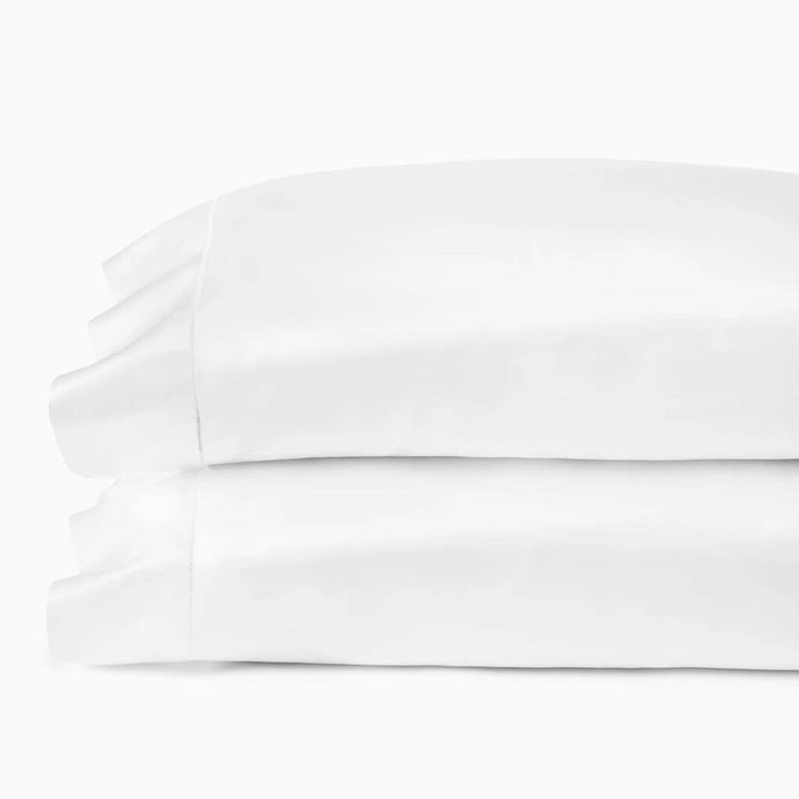 Sferra Giza 45 Sateen King Pillowcase 22" x 42" Bedding Sferra WHITE 