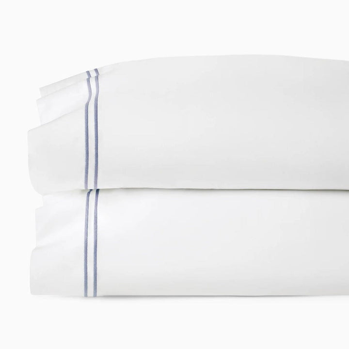 Sferra Grande Hotel Standard Pillowcase 22" x 33" Bedding Sferra W/CORNFLOWER 