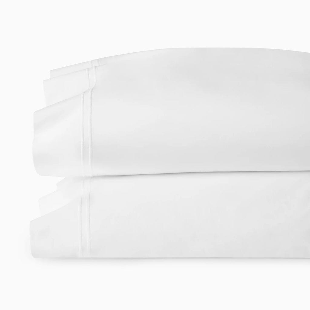 Sferra Grande Hotel King Pillowcase 22" x 42" Bedding Sferra WHITE/WHITE 