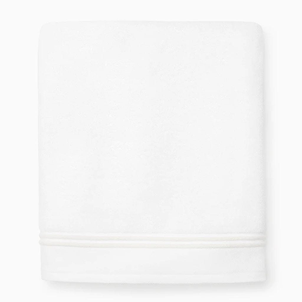 Sferra Aura Nuova Bath Sheet 40" x 70" Bath Linens Sferra WHITE/IVORY 