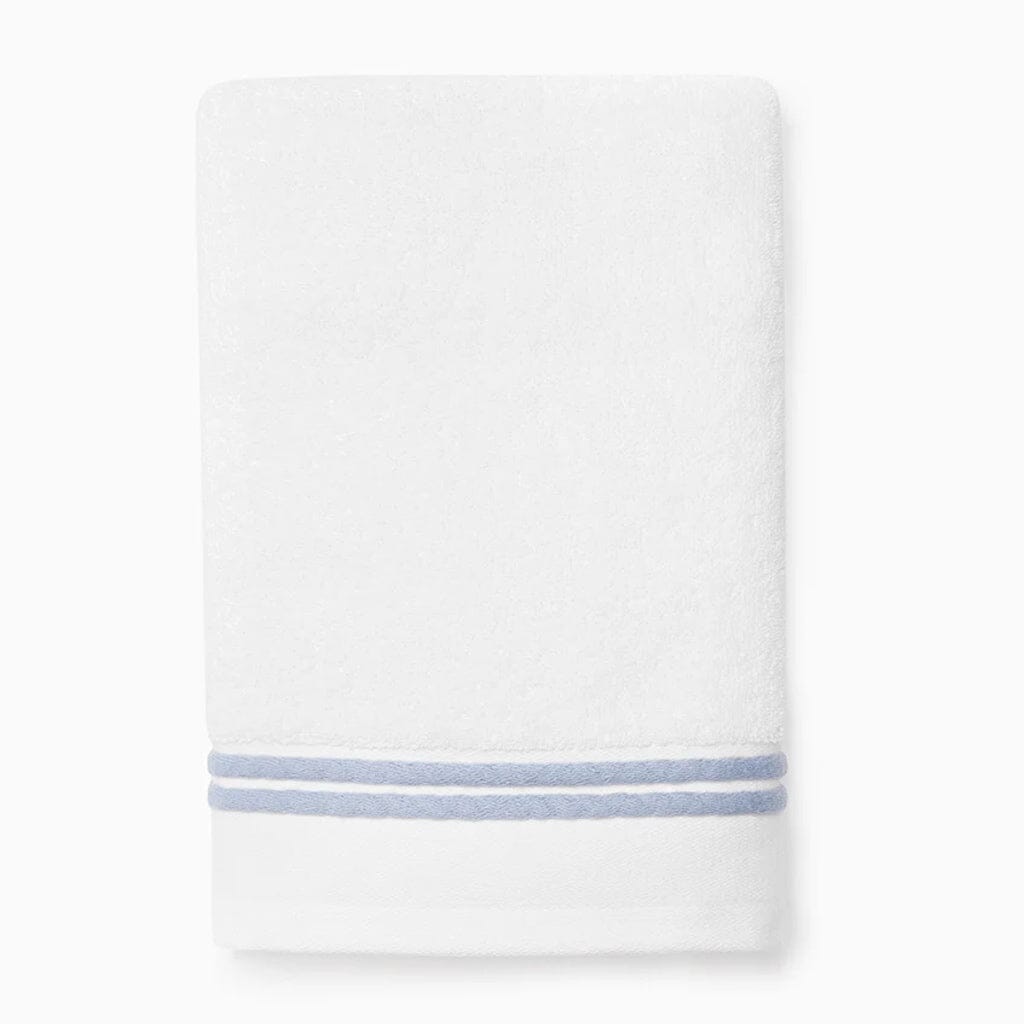 Sferra Aura Nuova Hand Towel 20" x 30" Bath Linens Sferra WHITE/SEA 