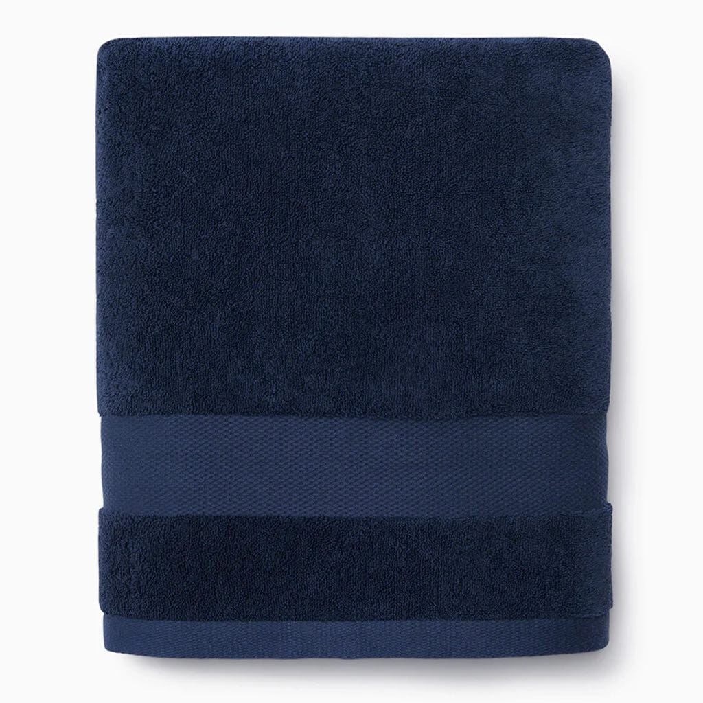 Sferra Bello Nuovo Bath Sheet 40" x 70" Bath Linens Sferra NAVY 