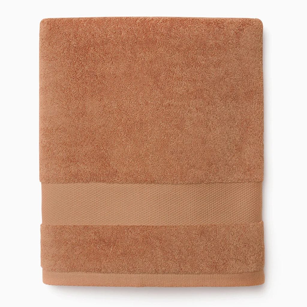 Sferra Bello Nuovo Bath Sheet 40" x 70" Bath Linens Sferra TERRACOTTA 