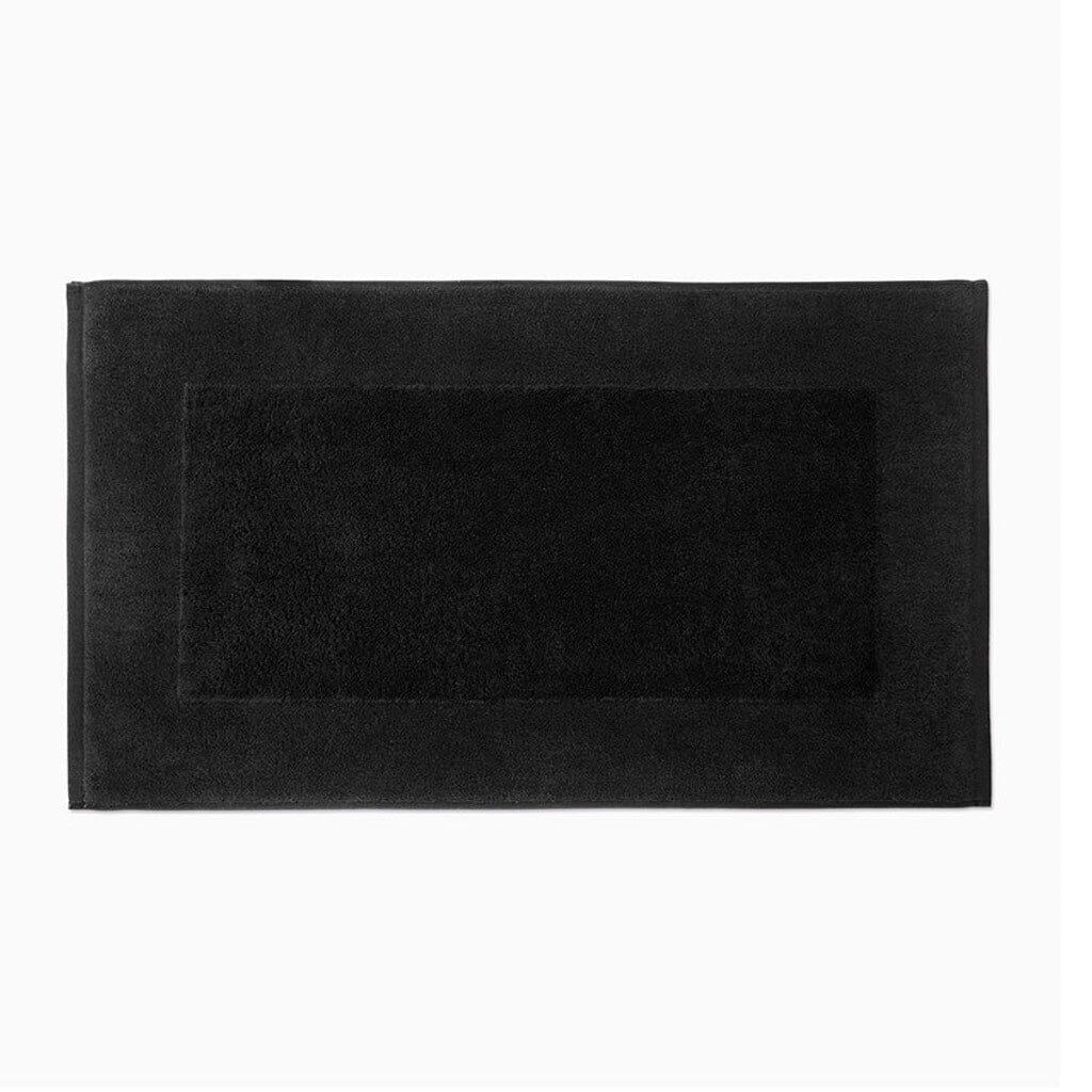 Sferra Bello Nuovo Tub Mat 20" x 35" Bath Linens Sferra BLACK 