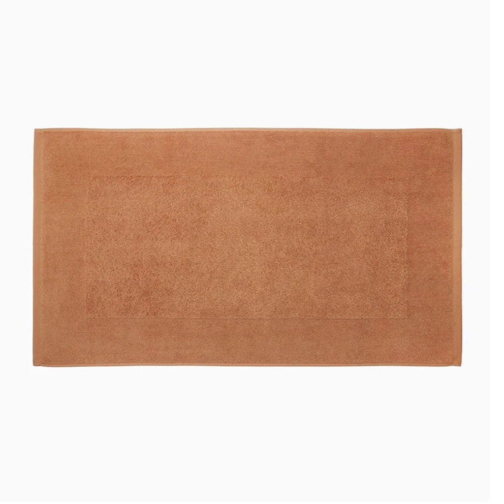 Sferra Bello Nuovo Tub Mat 20" x 35" Bath Linens Sferra TERRACOTTA 