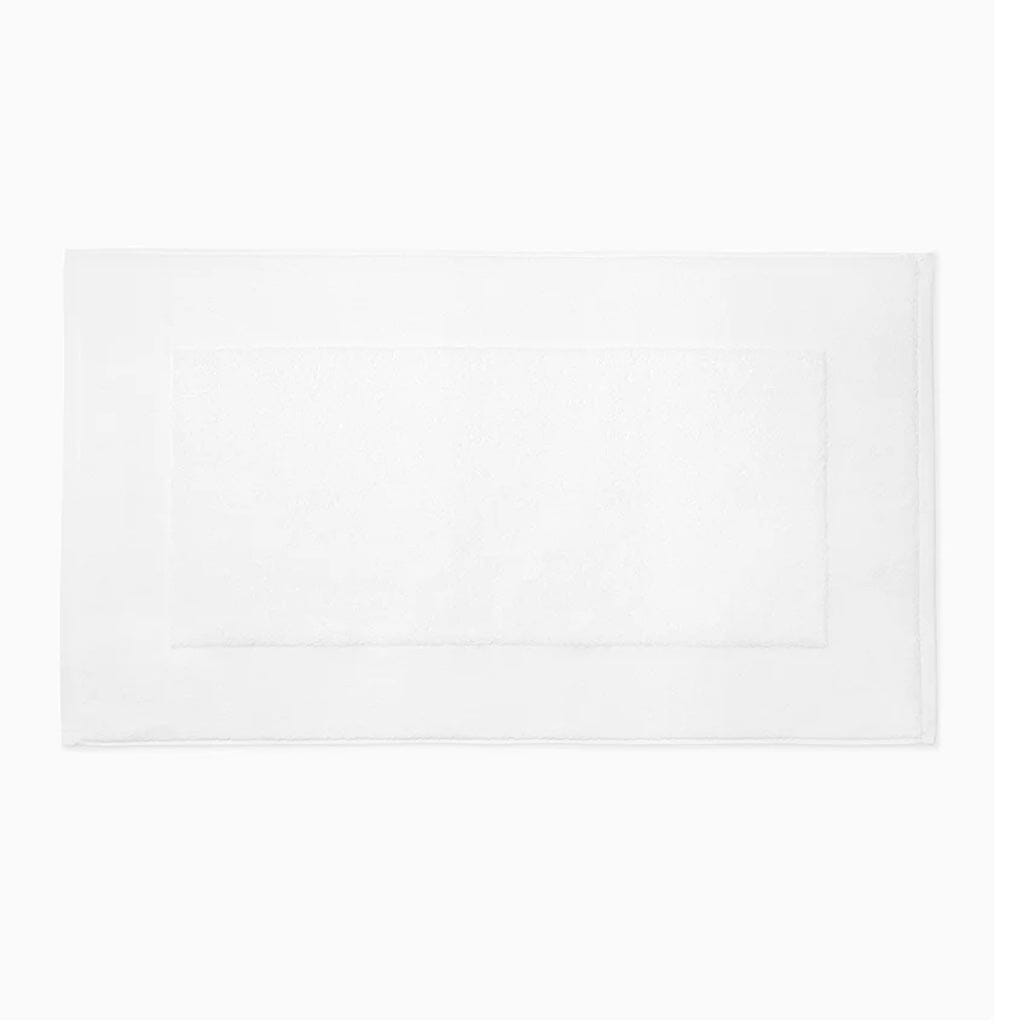 Sferra Bello Nuovo Tub Mat 20" x 35" Bath Linens Sferra WHITE 