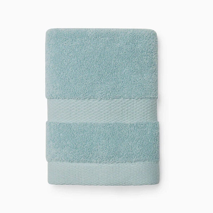 Sferra Bello Nuovo Wash Cloth 12" x 12" Bath Linens Sferra AQUA 