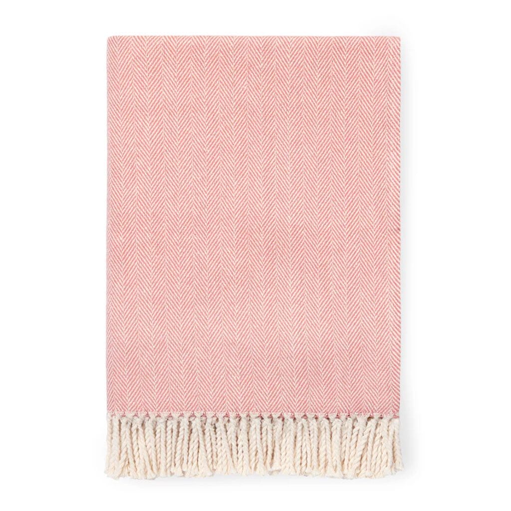 Sferra Celine Throw 51" x 71" Throws Sferra SALMON 