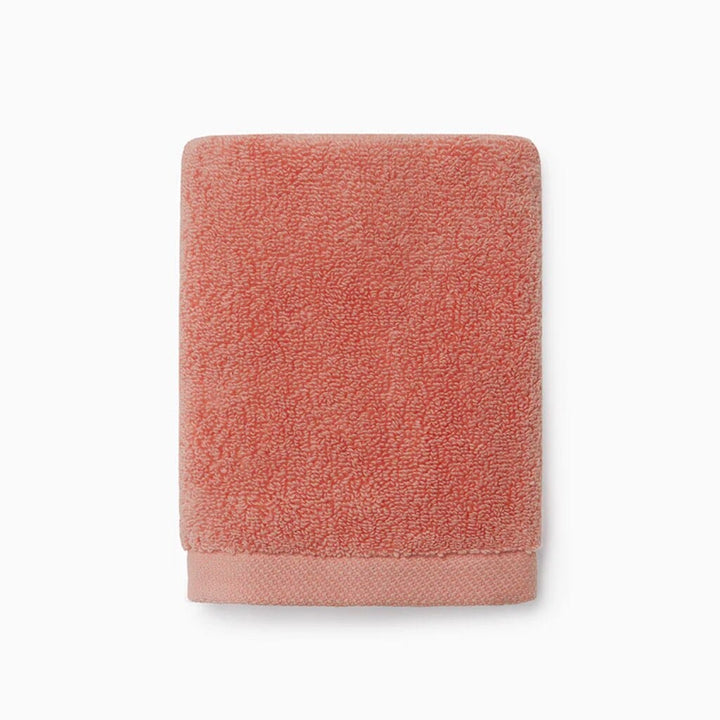 Sferra Cielo Wash Cloth 12" x 12" Bath Linens Sferra CORAL 