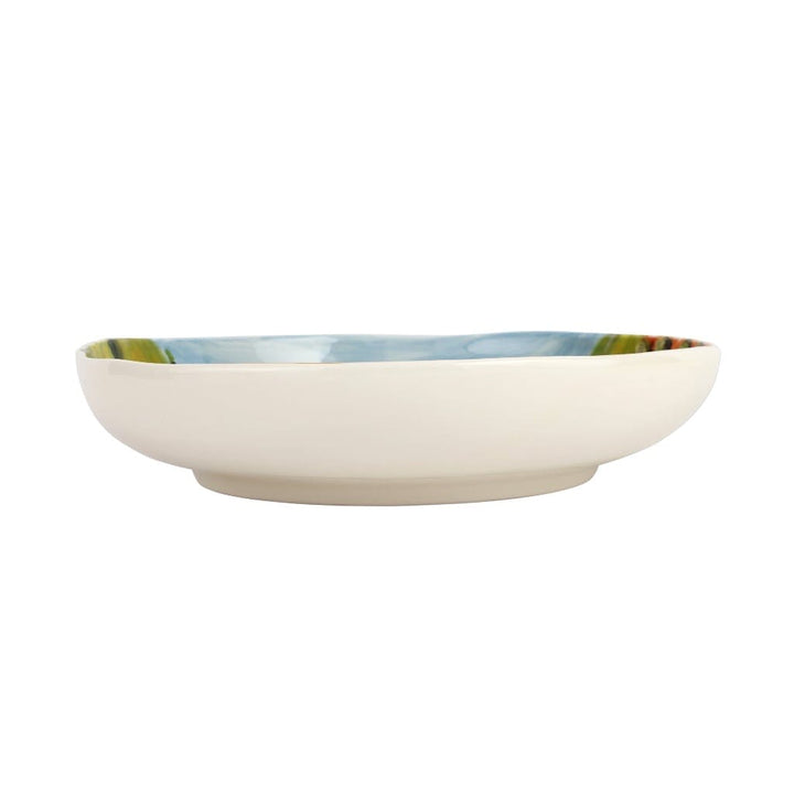 Vietri Terra Toscana Shallow Bowl Bowls Vietri 