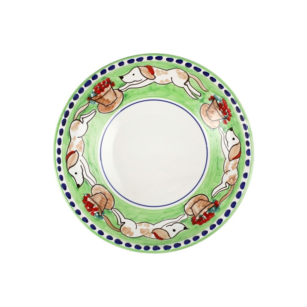 Vietri Campagna Cane Coupe Pasta Bowl Dinnerware Vietri 