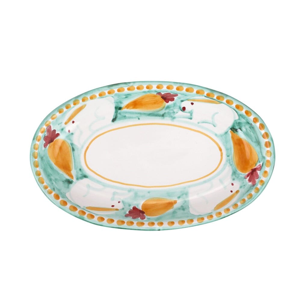 Vietri Campagna Coniglio Small Oval Tray Dinnerware Vietri 