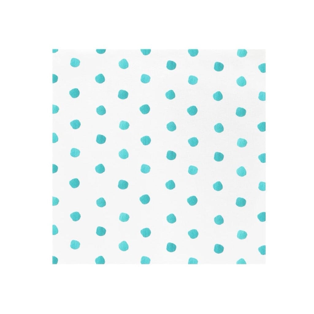 Vietri Papersoft Napkins Dot Aqua Dinner Napkins Napkins Vietri 