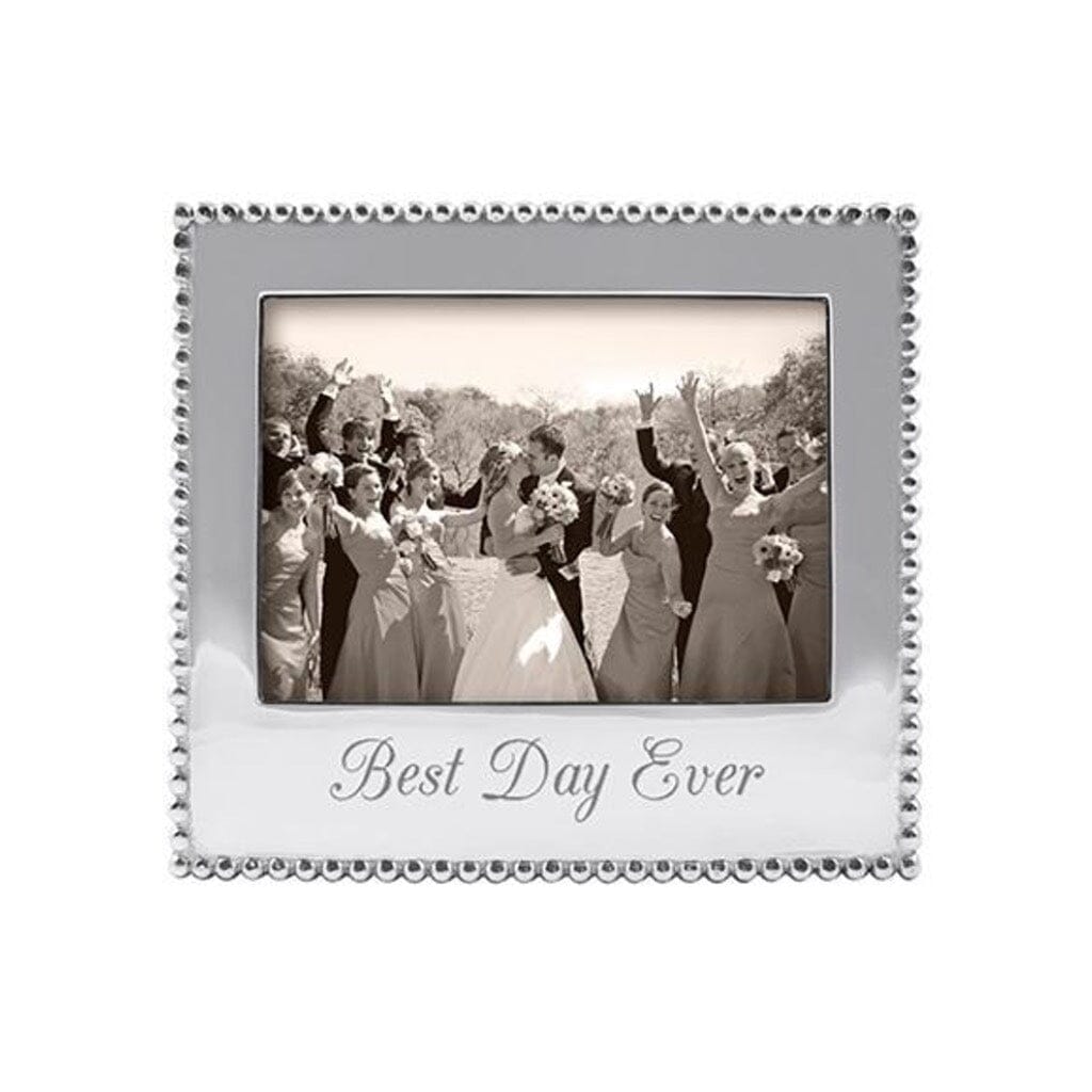 Mariposa BEST DAY EVER Beaded 5" x 7" Frame Picture Frames Mariposa 