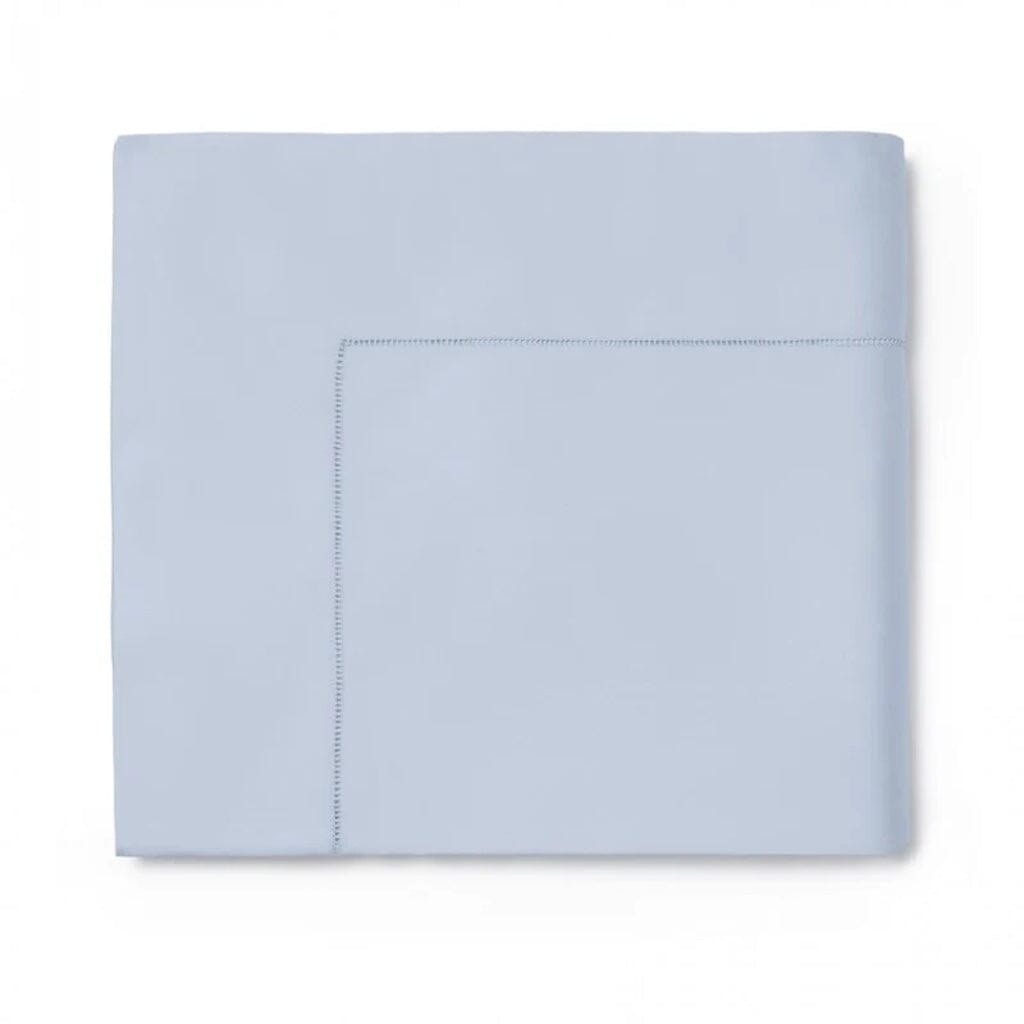 Sferra Fiona King Flat Sheet 114" x 114" Bedding Sferra POWDER 