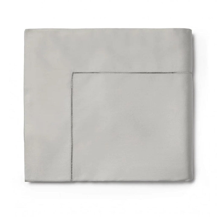 Sferra Fiona King Flat Sheet 114" x 114" Bedding Sferra GREY 