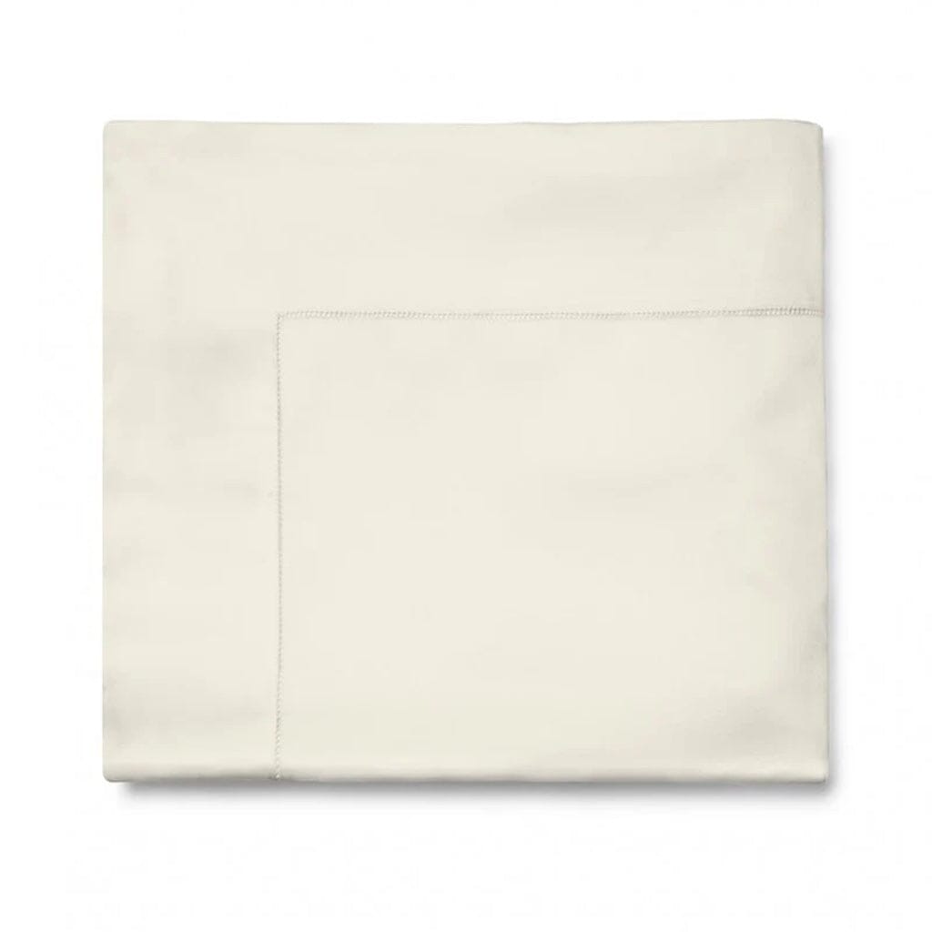 Sferra Fiona King Flat Sheet 114" x 114" Bedding Sferra IVORY 