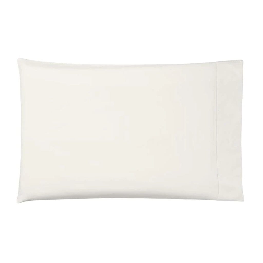 Sferra Giza 45 Percale Standard Pillowcase 22" x 33" Bedding Sferra IVORY 