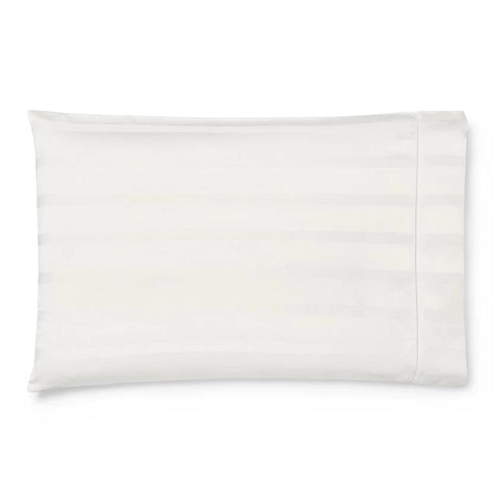 Sferra Giza 45 Stripe King Pillowcase 22" x 42" Bedding Sferra IVORY 