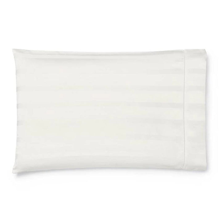 Sferra Giza 45 Stripe King Pillowcase 22" x 42" Bedding Sferra IVORY 