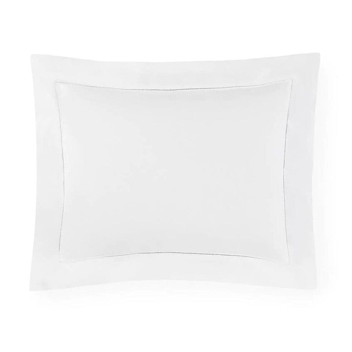 Sferra Giza 45 Percale Continental Pillowsham 26" x 26" Bedding Sferra WHITE 