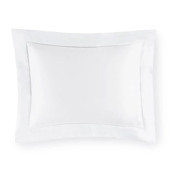 Sferra Giza 45 Sateen King Pillowsham 21" x 36" Bedding Sferra WHITE 