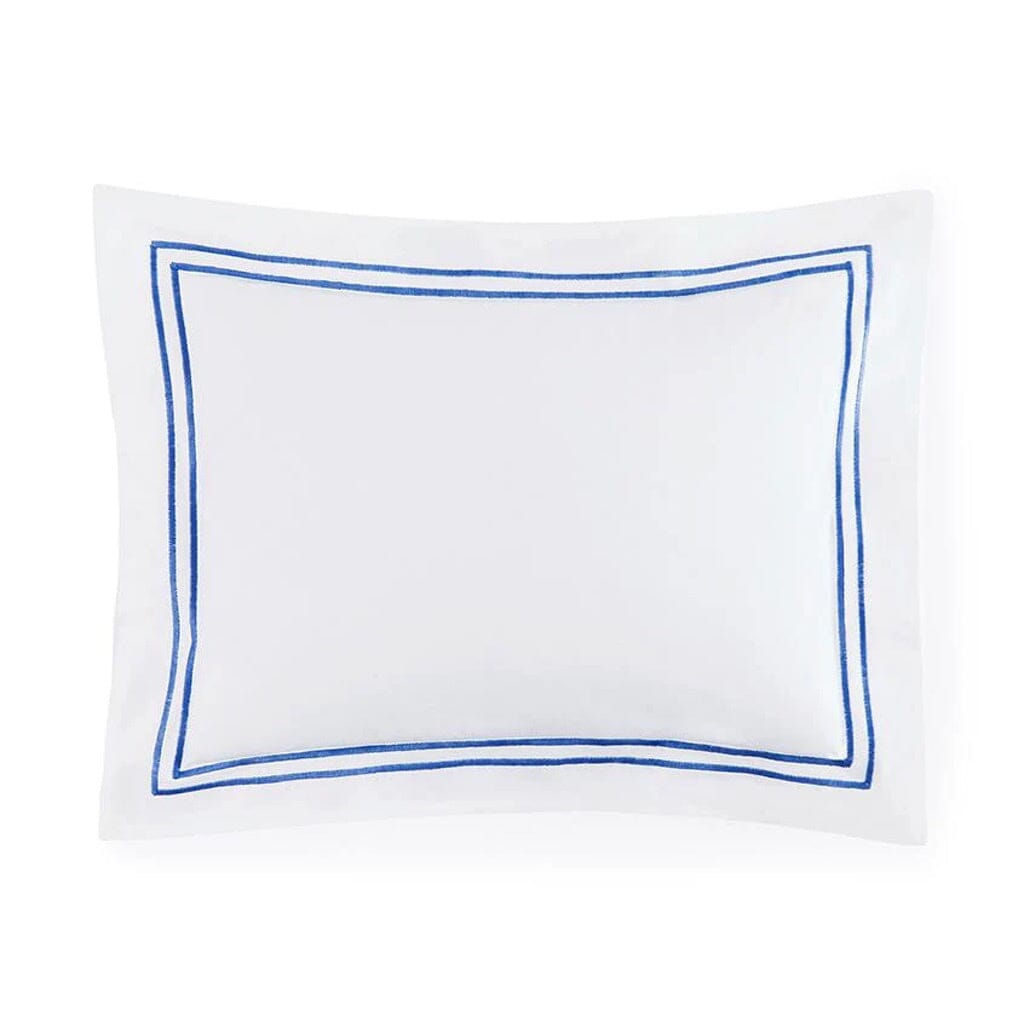 Sferra Grande Hotel Boudoir Sham 12" x 16" Bedding Sferra W/CORNFLOWER 