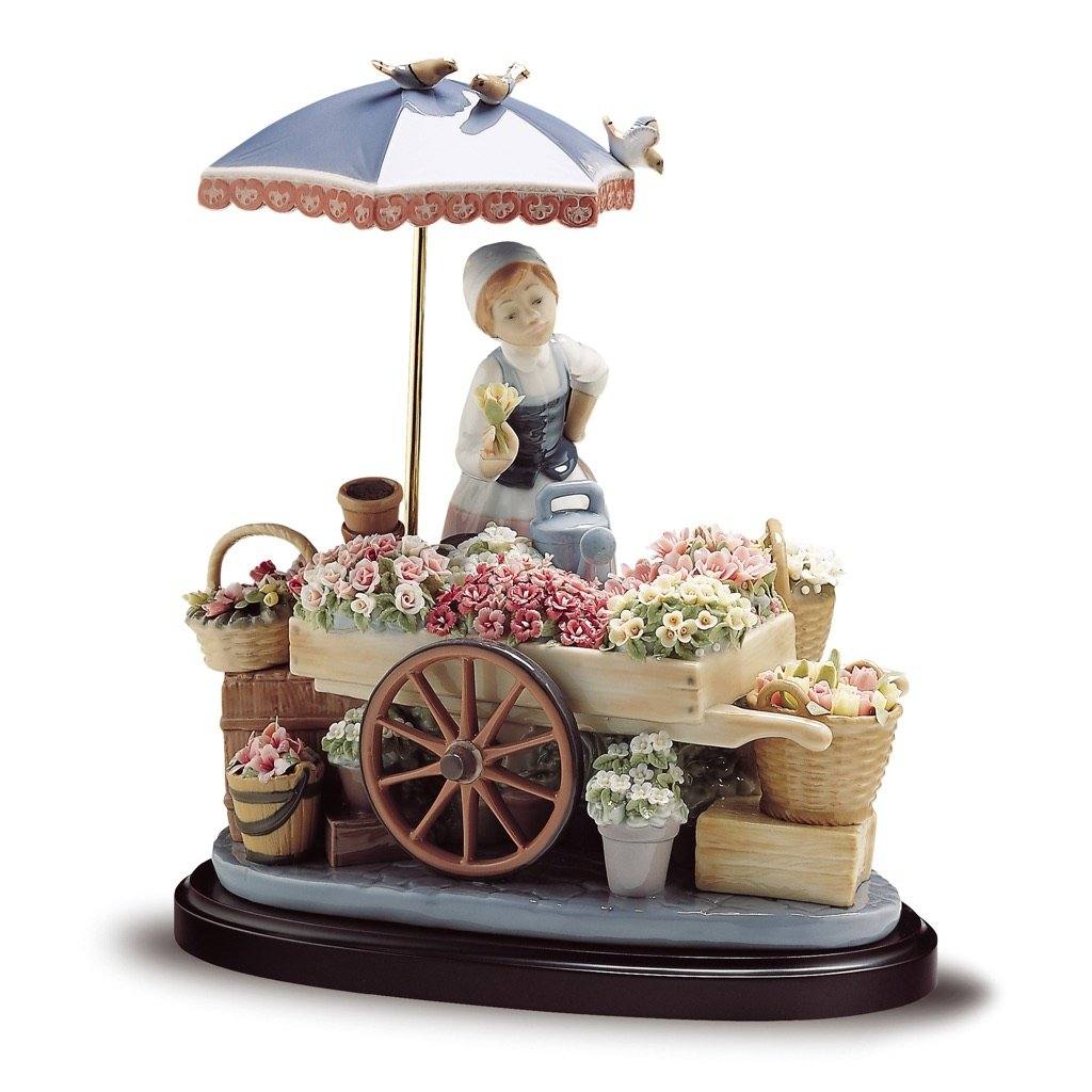 Lladro Porcelain Flowers Of The Season Figurine Figurines Lladro 