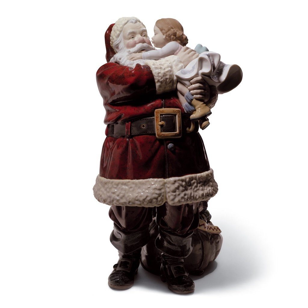 Lladro Porcelain Santa, I've Been Good! Figurine LE 2000 Figurines Lladro 