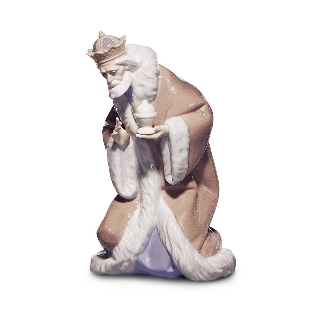 Lladro Porcelain King Melchior Figurine Figurines Lladro 