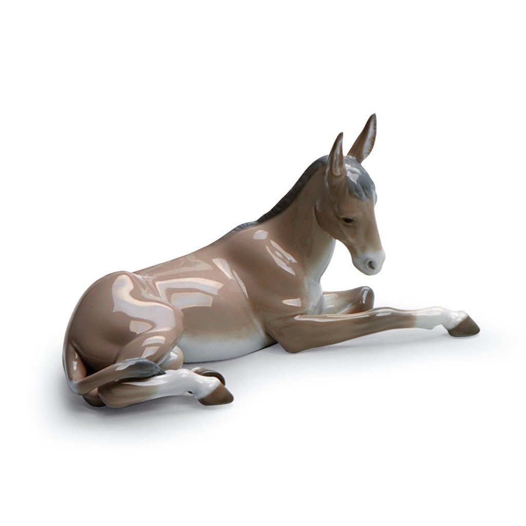 Lladro Porcelain Donkey Figurine Figurines Lladro 