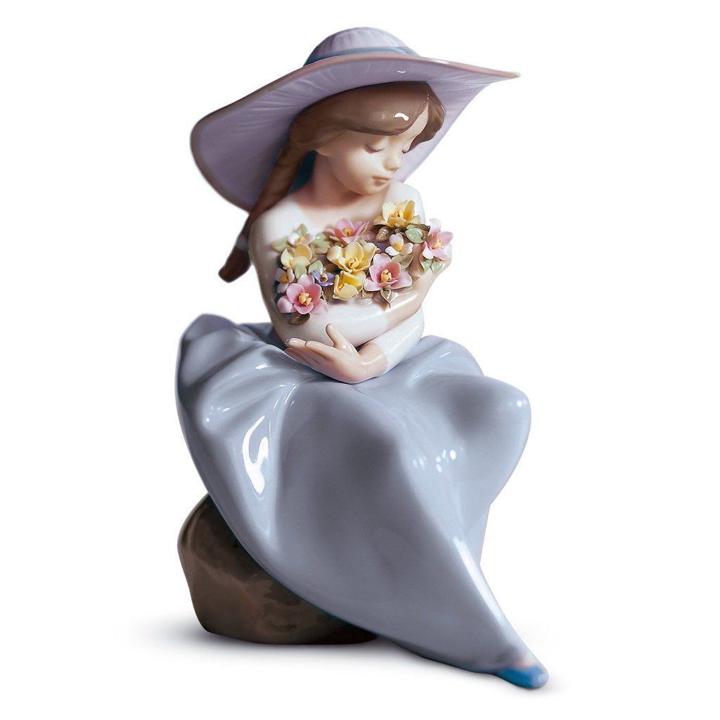 Lladro Porcelain Fragrant Bouquet Figurine Figurines Lladro 