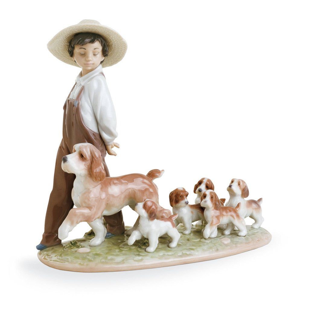 Lladro Porcelain My Little Explorers Figurine Figurines Lladro 